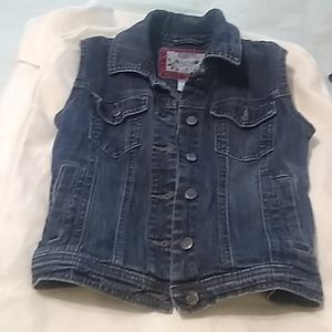 Girls Jean vest